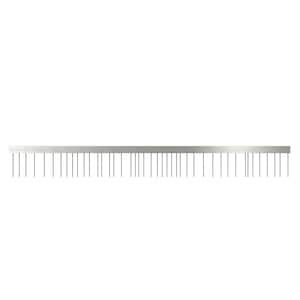 60 in. x 1 in. Section A Random Spacing Texture Comb without T-Adapter