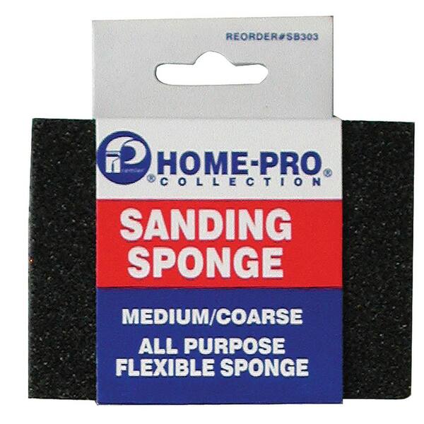 Premier Flexible Sanding Sponge - 4 Surface Sanding Medium and Fine Grit (12-Pack)