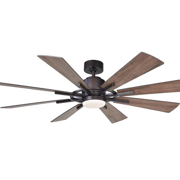 Parrot Uncle Oretha 60 In Windmill 8, Black 8 Blade Ceiling Fan Review