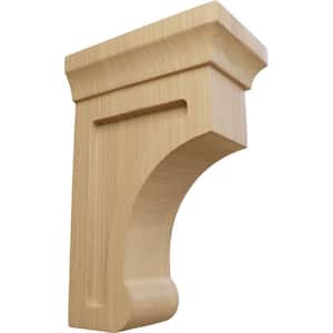 2-1/2 in. x 6 in. x 4 in. Cherry Small Gomez Bracket