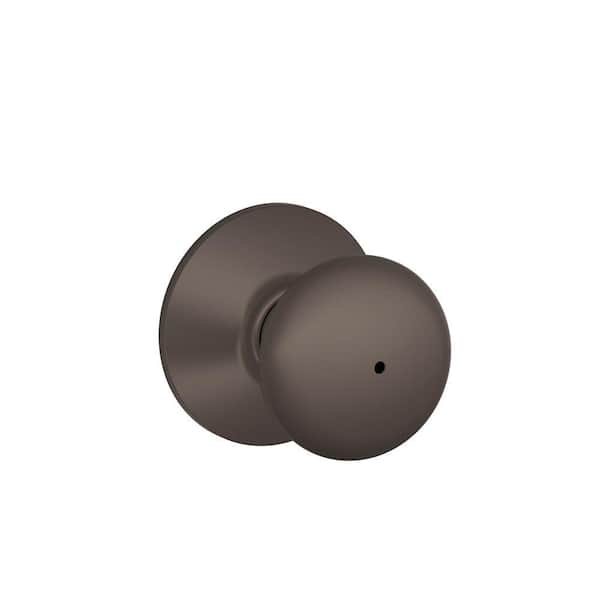 Schlage Plymouth Oil Rubbed Bronze Privacy Bed/Bath Door Knob