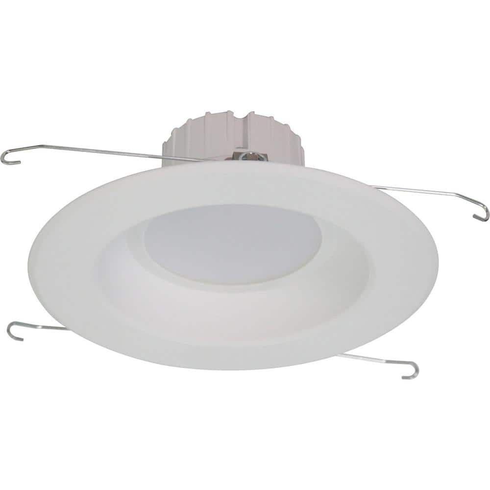 7'' White Aluminum LED Recessed Lighting Kit