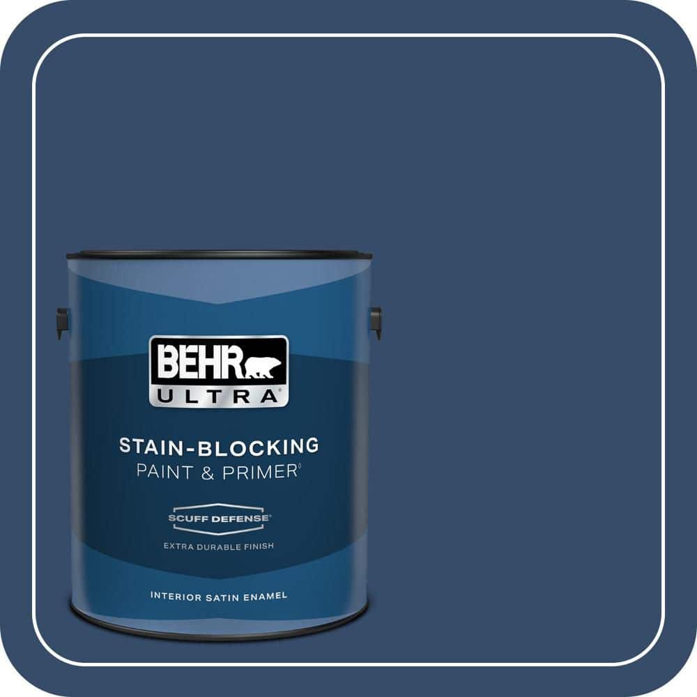 1 gal. #580D-7 Deep Royal Extra Durable Satin Enamel Interior Paint & Primer price history on PriceWatchPro