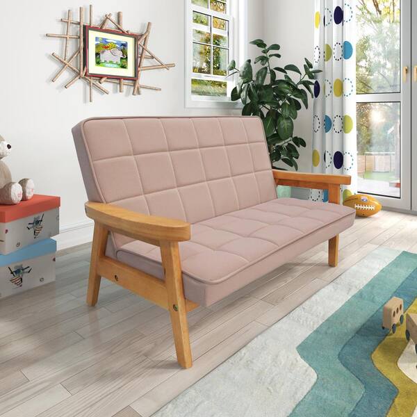 cream microfiber chair