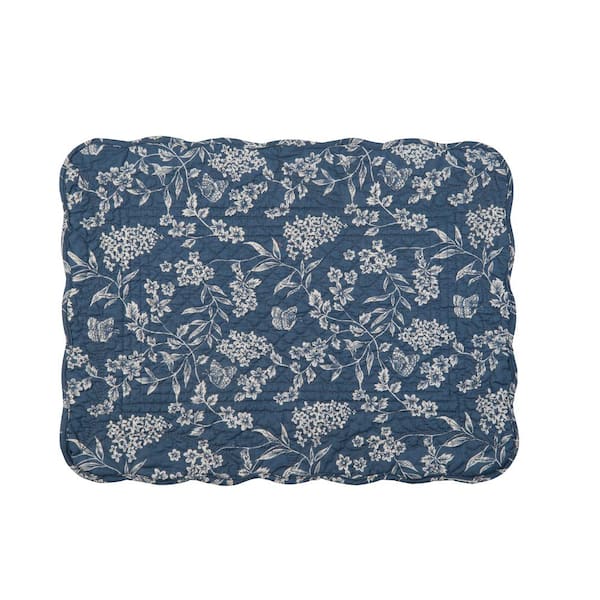 C & F Home Blue Skylar Quilted Placemat (Set of 6)