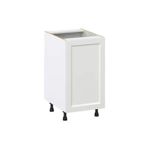 Alton 18 in. W x 24 in. D x 34.5 in. H Painted White Shaker Assembled Base Kitchen Cabinet with a Full High Door