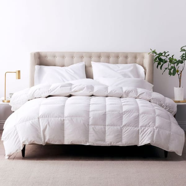 Lacrosse White Queen Cotton Comforter