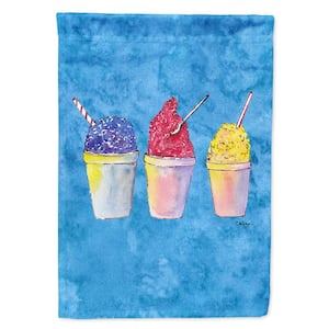 11 in. x 15-1/2 in. Polyester Snowballs and Snowcones 2-Sided 2-Ply Garden Flag