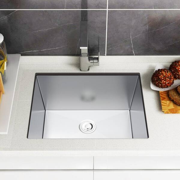 Maincraft Stainless Steel 18-Gauge 26 in. Single Bowl