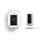 Ring Spotlight Cam Plus Battery with Indoor Cam (2nd Gen) Plug-In