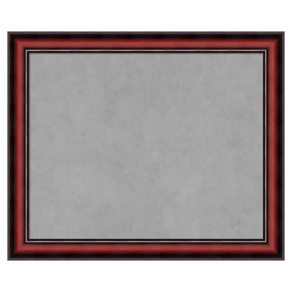 Amanti Art Rubino Cherry Scoop 23 in. x 19 in. Framed Magnetic Board