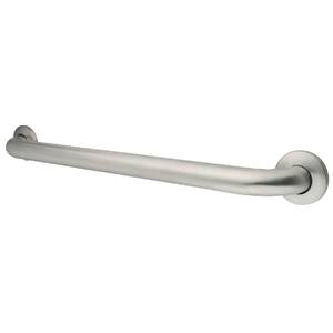 Traditional 48 in. x 1-1/4 in. Grab Bar in Brushed Nickel