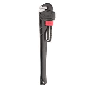 18 in. Heavy-Duty Cast Iron Pipe Wrench with 2 in. Jaw Capacity