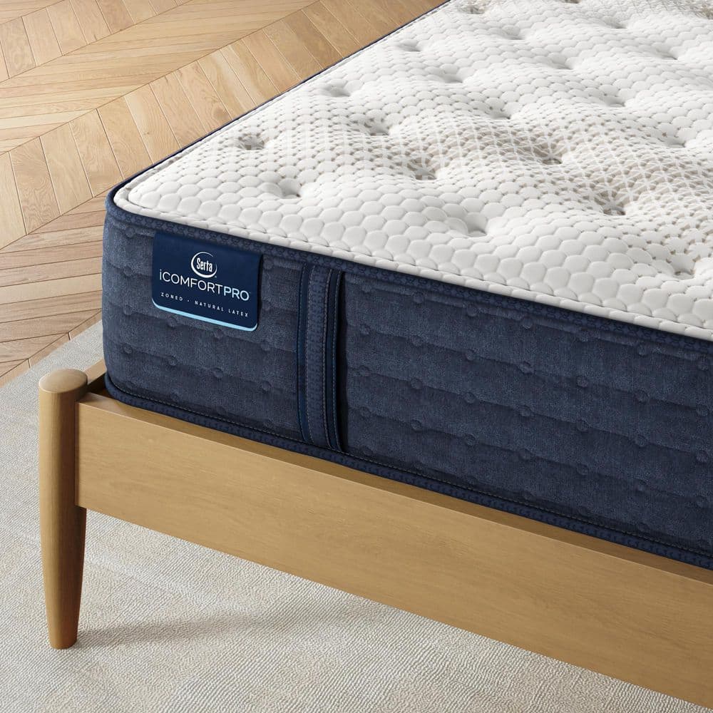 Queen Size Extra Firm Latex Foam Mattress with Cool-Touch Fabric