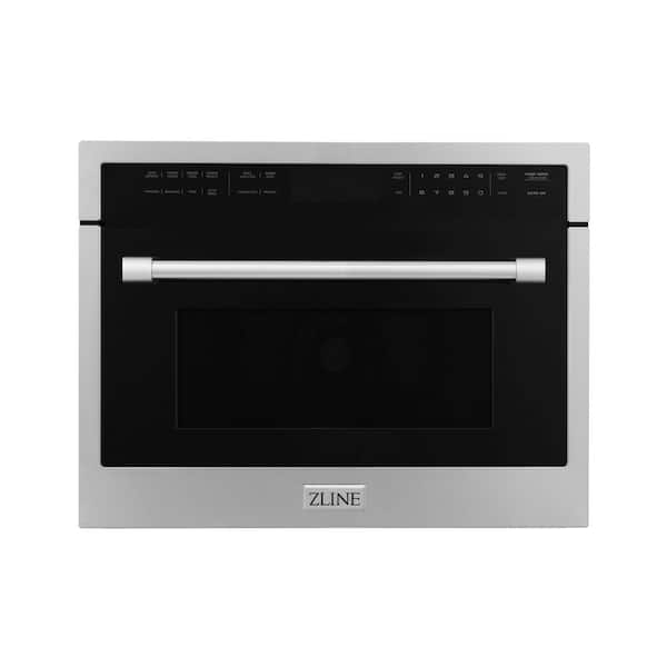 ZLINE Kitchen and Bath 24 in. 1000-Watt Built-In Microwave Oven in Stainless Steel