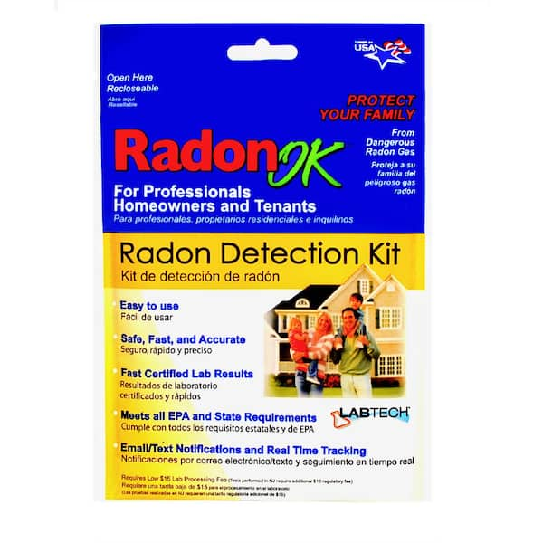 LABTECH Radon Detection Test Kit LT5110 - The Home Depot