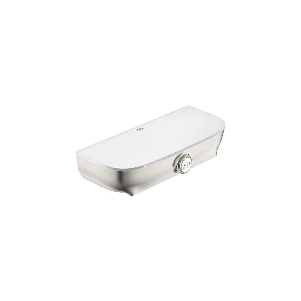 Brushed Nickel Wall Mounted Waterfall Tub Spout