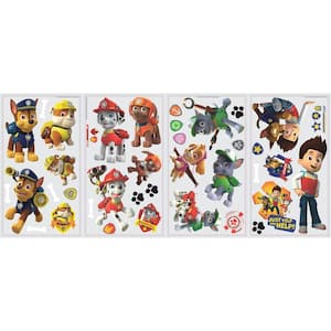 5 in. x 11.5 in. Paw Patrol Peel and Stick Wall Decal