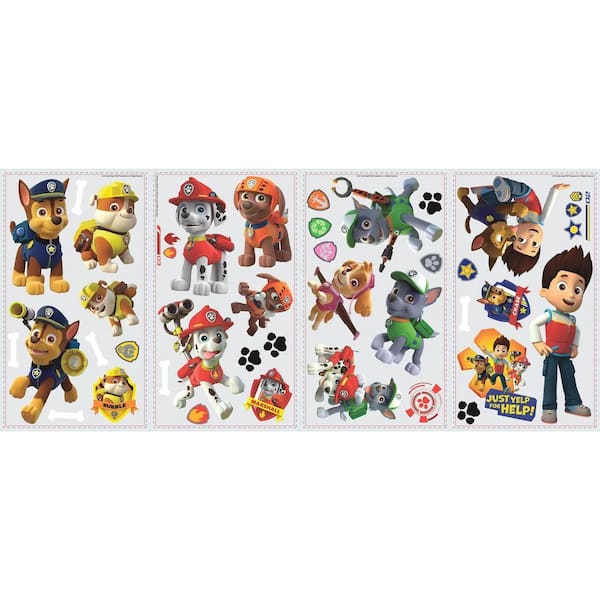 RoomMates 5 in. x 11.5 in. Paw Patrol Peel and Stick Wall Decal