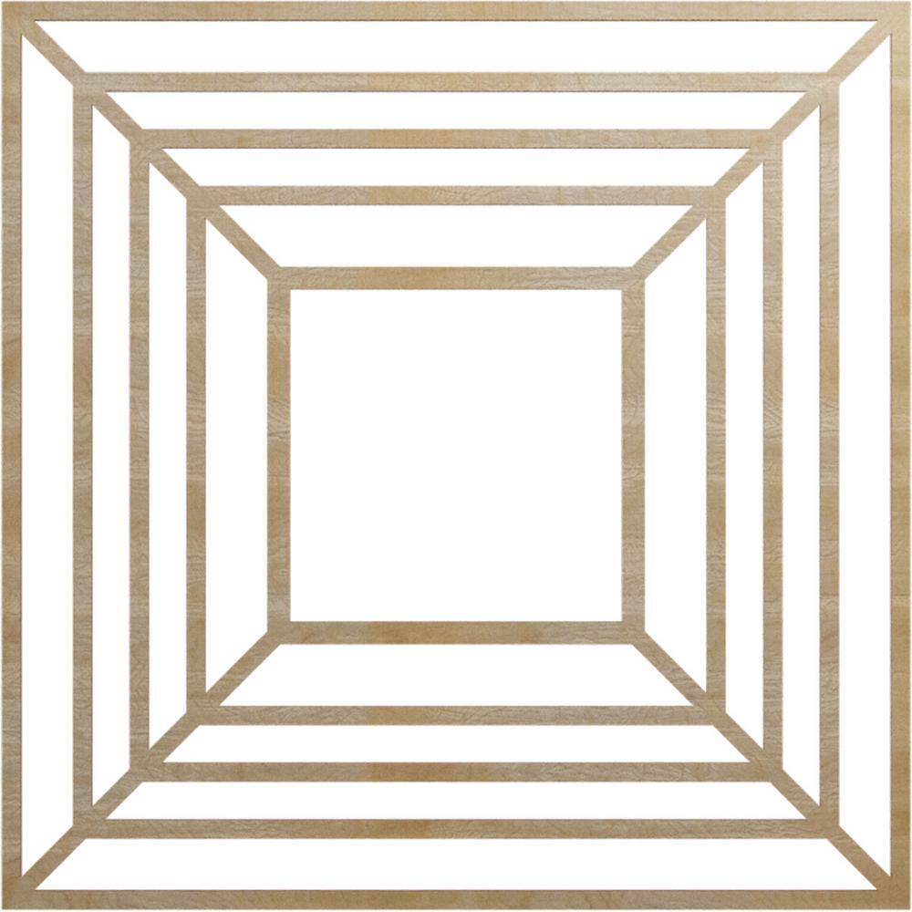 0.25 in. x 34 in. x 34 in. Wood Medallion Moulding price history on PriceWatchPro
