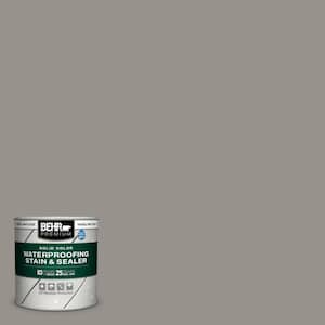 8 oz. #PPU18-16 Elephant Skin Solid Color Waterproofing Exterior Wood Stain and Sealer Sample