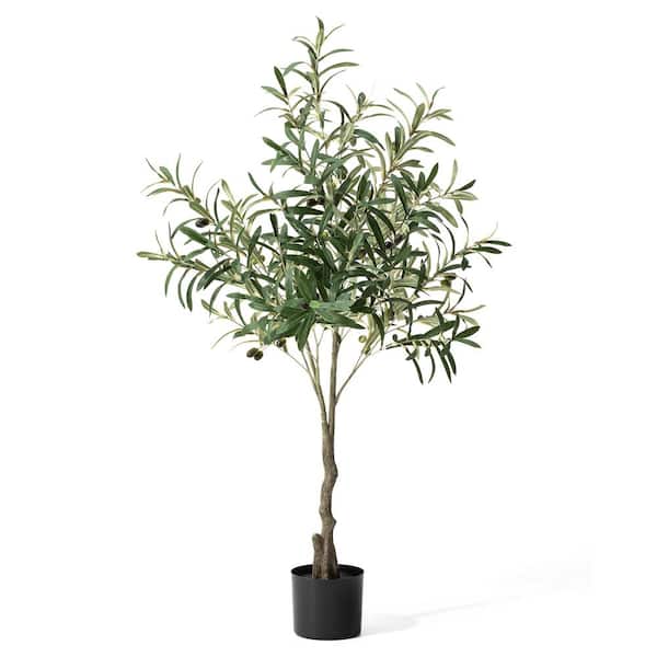 4ft. Faux Olive Tree in Pot