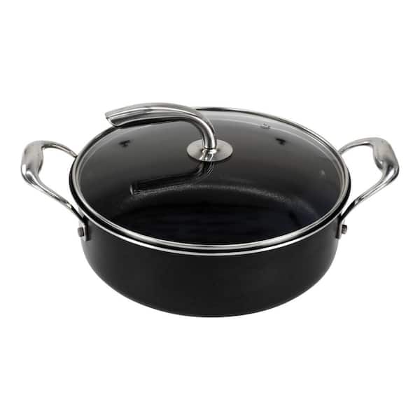 Urban 3.5 qt. Aluminum Casserole Dish in Black
