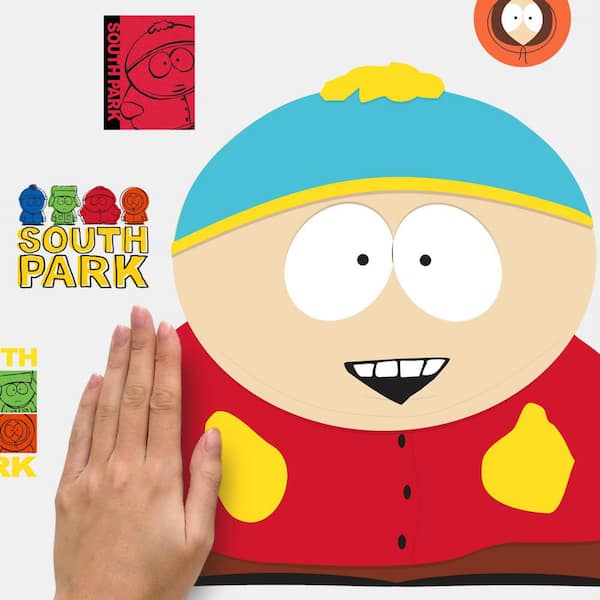 RoomMates RMK5274SLM South Park Peel and Stick Wall Decals, red, Green,  Orange
