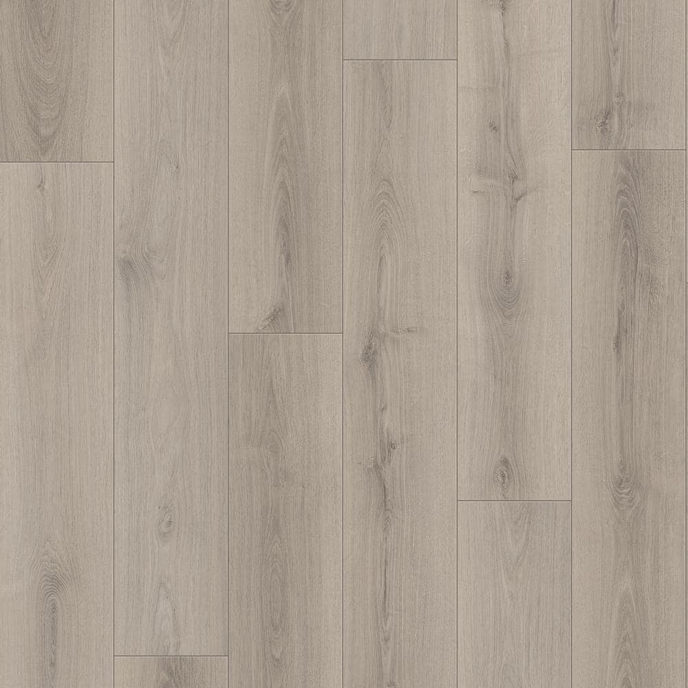 Take Home Sample-Willow Creek Tan Oak Beige Waterproof Laminate Wood Flooring -  Lifeproof, 361252-22150