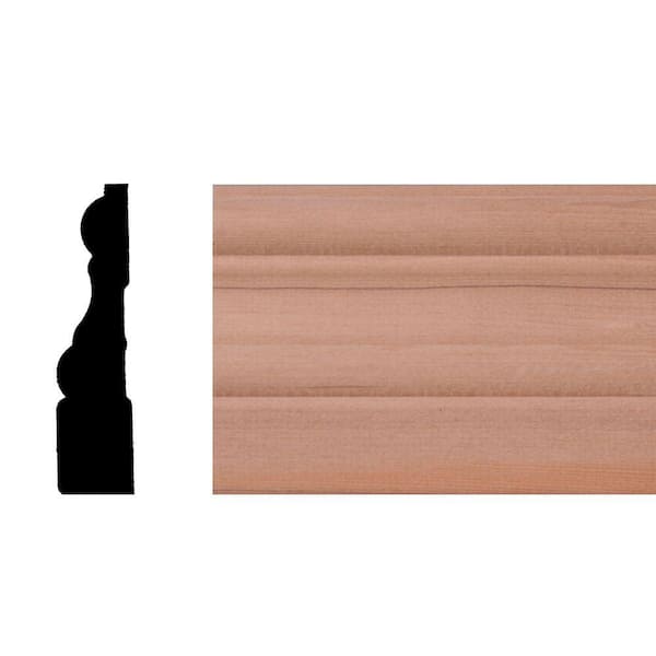 Builder's Choice OP411 11/16 in. x 3 in. Hemlock Wood Casing