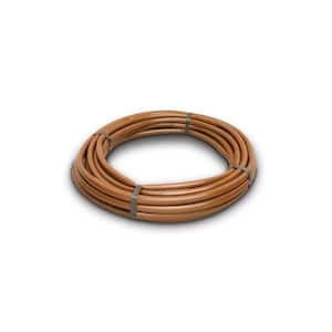 1/4 in. x 50 ft. Emitter Tubing with 6 in. Spacing 0.8 GPH Brown