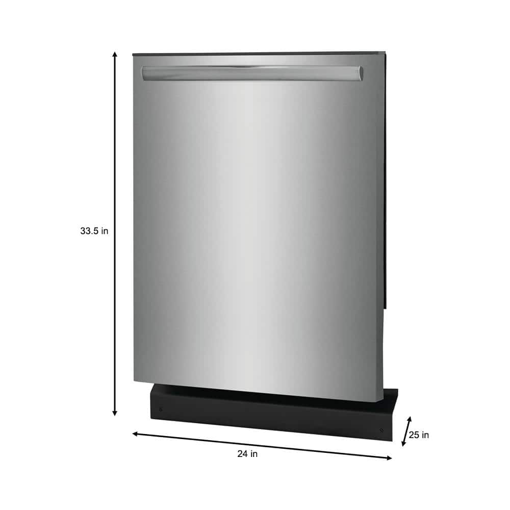 Frigidaire 24" Stainless Steel Energy Star Built-In Dishwasher