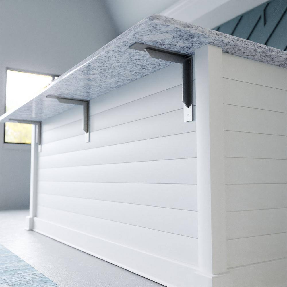 Stockport 2'' x 16'' Steel Bracket for Versatile Shelving & Countertop Support