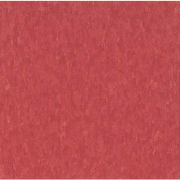 Armstrong Take Home Sample - Imperial Texture VCT Maraschino Standard Excelon Commercial Vinyl Tile - 6 in. x 6 in.
