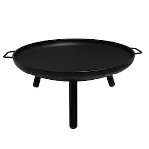 23 in. Outdoor Round Wood Fire Pit