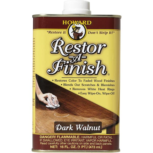 Howard Restor-A-Finish 16 oz. Dark Walnut Wood Conditioner
