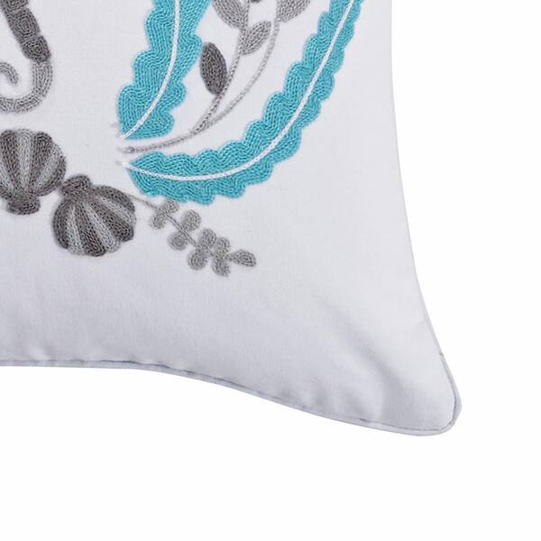 Rustic Beach Burlap Sealife Pillows