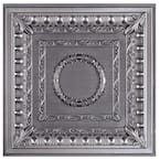 Royal 2 ft. x 2 ft. Lay-in or Glue-up Ceiling Tile in Antique Nickel (40 sq. ft. / case)
