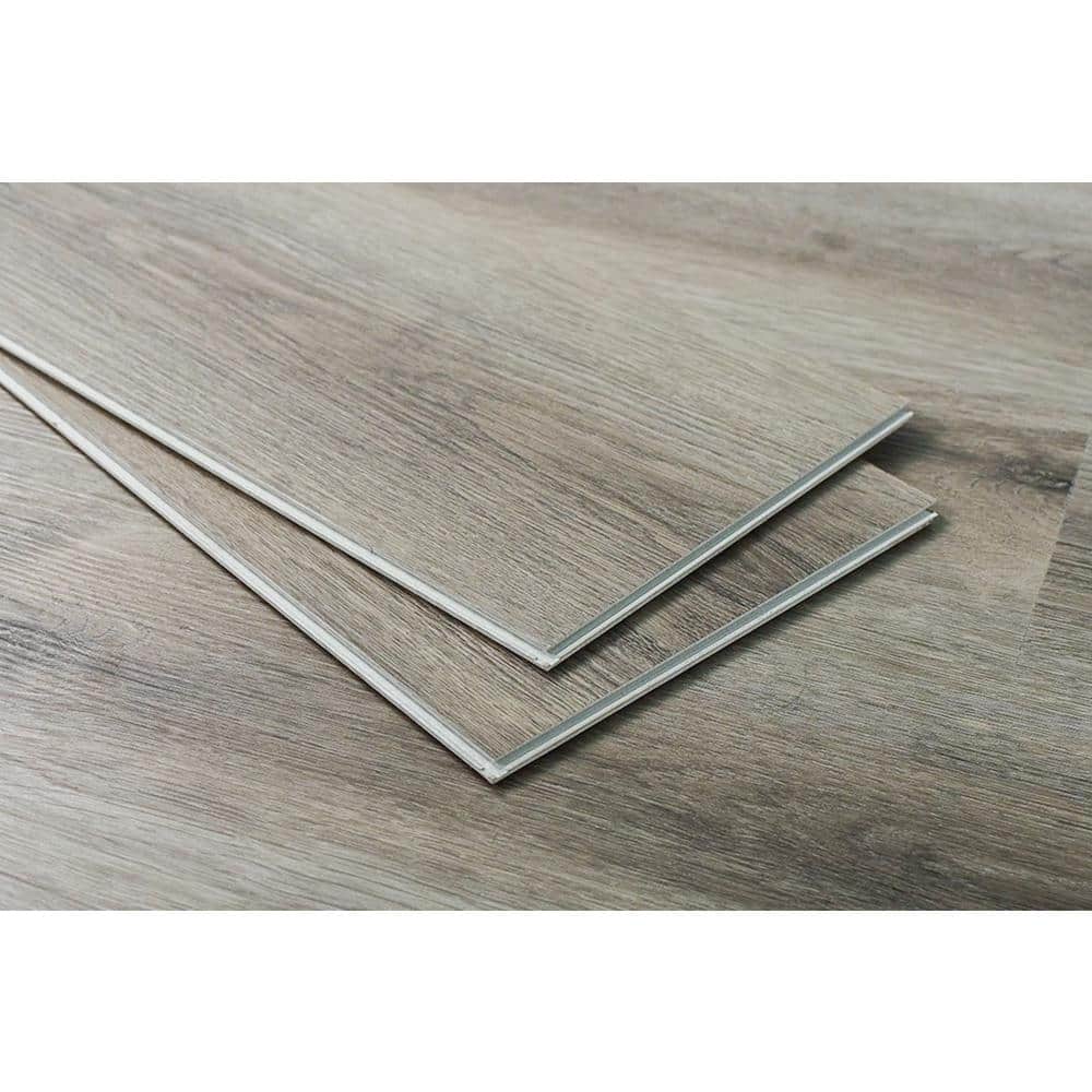 Take Home Sample - Omnia Elder Stone 20 MIL x 9 in. W x 60 in. L Click Lock Waterproof Luxury Vinyl Plank Flooring price history on PriceWatchPro