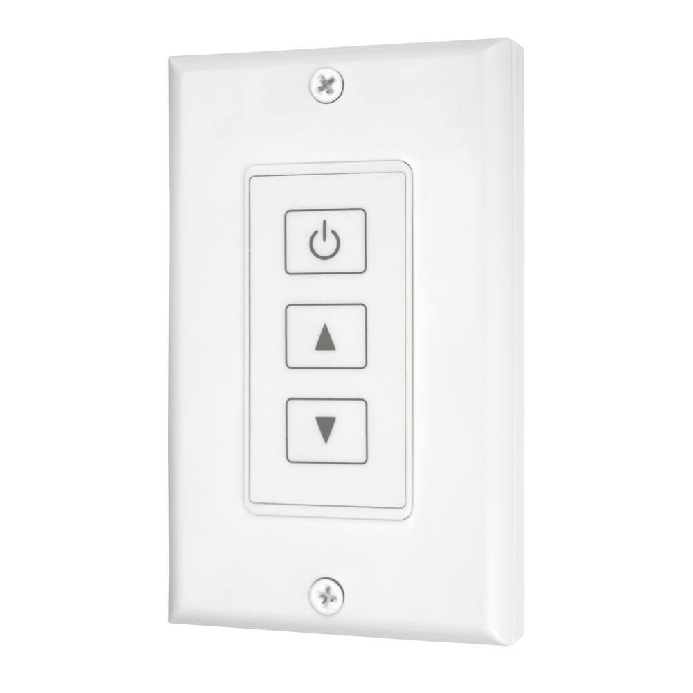 Wall-Mount Wireless Touchpad for White LED Dimmers