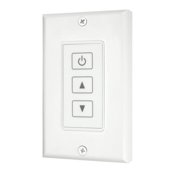 Wall-Mount Wireless Touchpad for White LED Dimmers