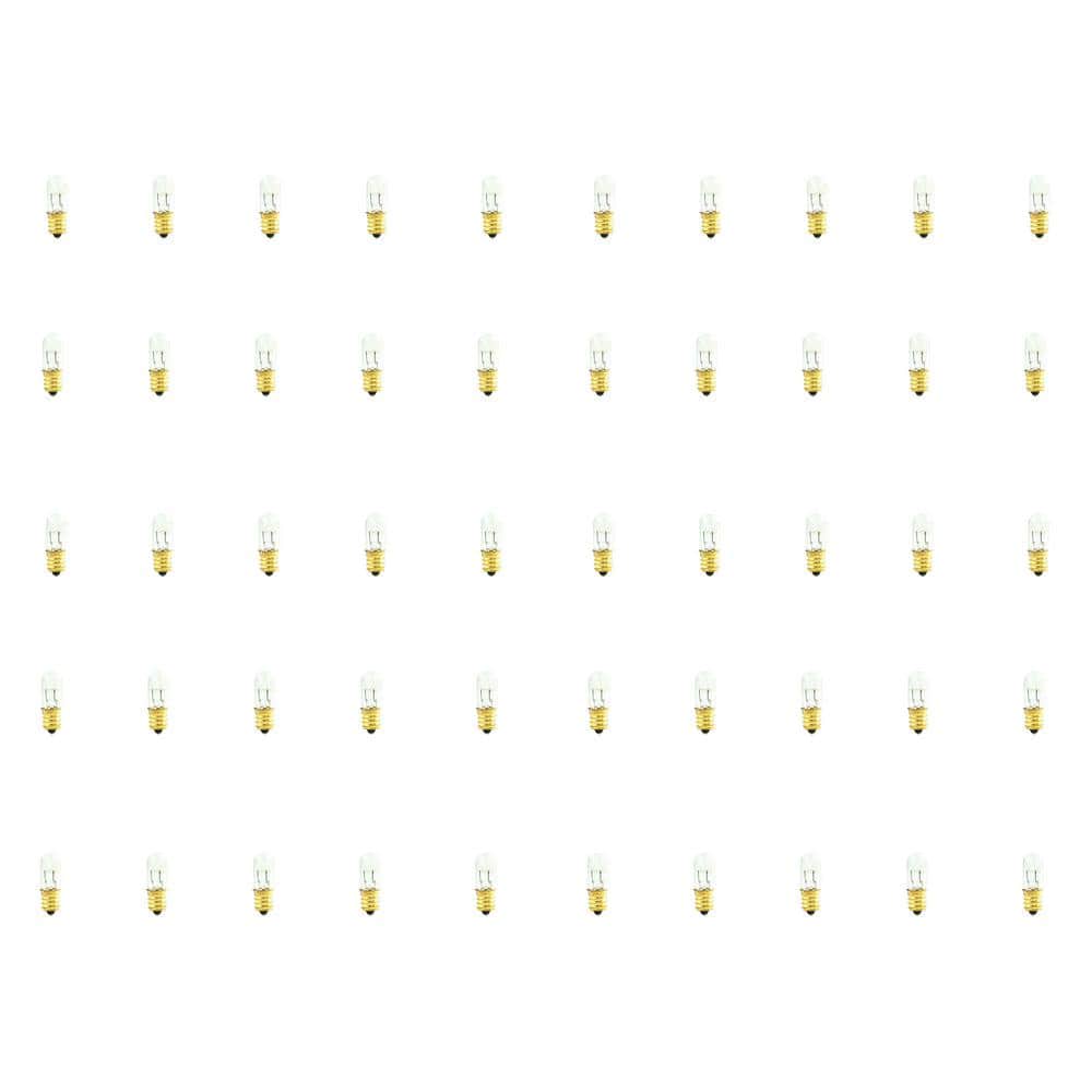 15-Watt T4 Clear Dimmable (E12) Candelabra Screw Base Warm White Light Inca