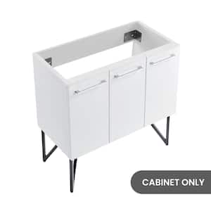 Annecy 36 in. W x 17.75 in. D x 34.62 in. H Bath Vanity Cabinet without Top in White