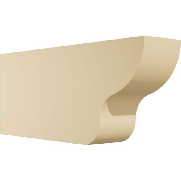Ekena Millwork Standard Greensboro 5 in. W x 10 in. H x 24 in. D Signature Urethane Rafter Tail Outlooker