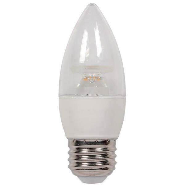 Westinghouse 40W Equivalent B11 Dimmable LED Light Bulb Clear LED Light Bulb Soft White Light (1-Bulb)