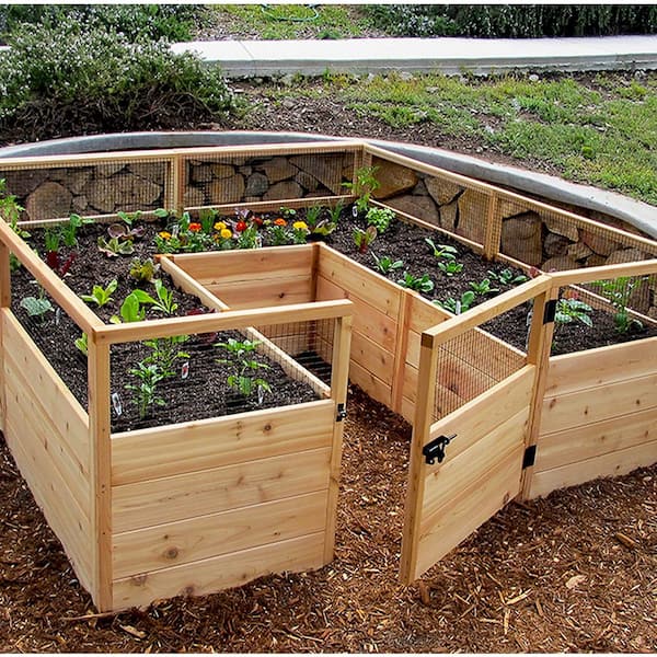 8 ft. x 8 ft. Garden in a Box