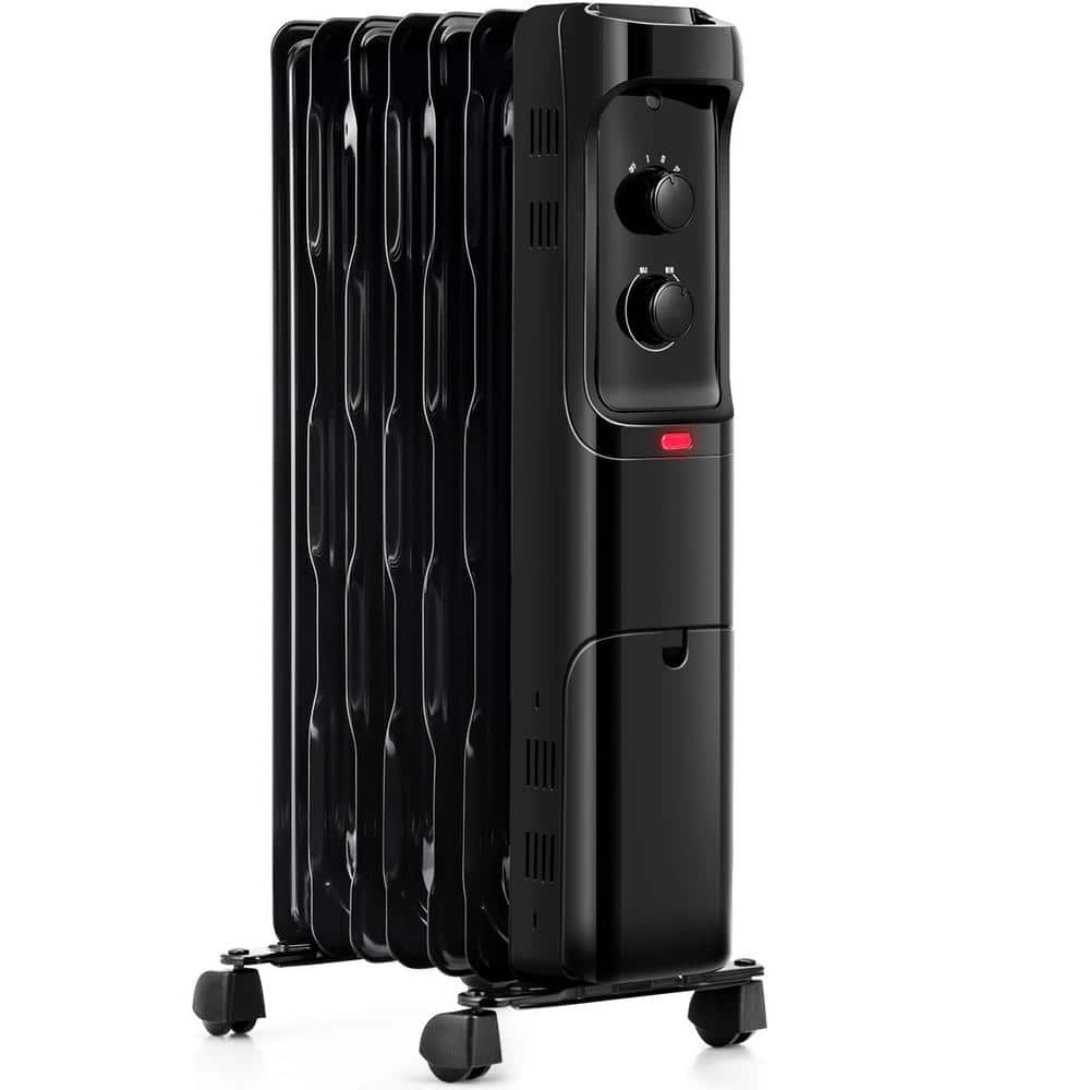 Portable Heaters Electric Radiator Standing Heater For Room Gymax