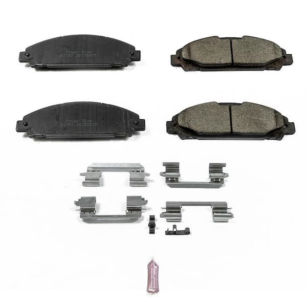 Power Stop Disc Brake Pad Set 2015-2017 Ford Mustang 2.3l 3.7l