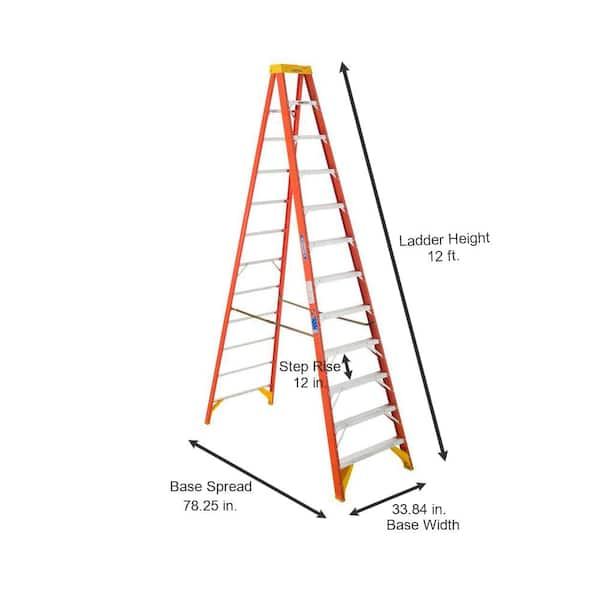 Werner 12 deals foot step ladder