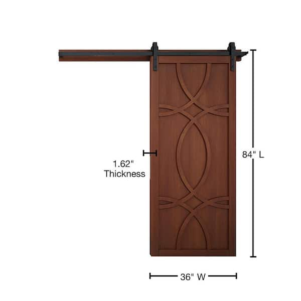 Masonite Customizable Sliding Barn Door - The Home Depot